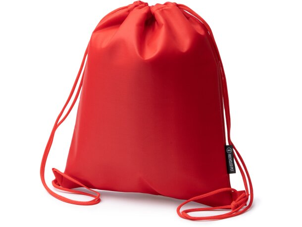 Mochila nevera Croker isotérmica con poliéster reciclado Blanco detalle 4