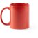 Tazas para personalizar unisex en variados colores cerámica Rojo