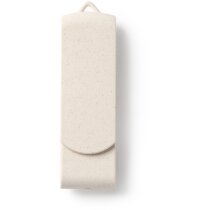 Usb promocional Kinox 16gb fibra trigo giratorio