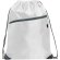 Mochila de cuerdas personalizada poliéster 70 g/m2 Ninfa Blanco detalle 4