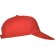 Gorra básica con logo a personalizar Rojo detalle 32
