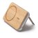 Powerbank 5000 mah de bambú Brener Crudo detalle 1