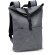 Mochila Taipei gris en fieltro reciclado con solapa 21L Gris detalle 6