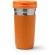 Vaso térmico Gredos con asa de acero inoxidable 550ml Naranja