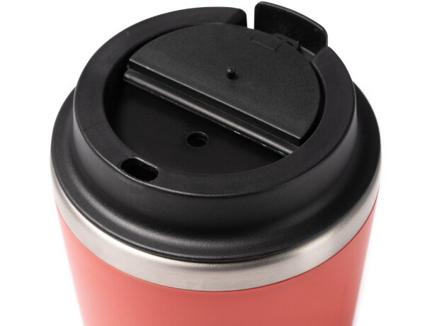 Vaso térmico Horan con doble pared y dosificador 350ml Blanco detalle 1