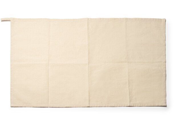 Paño cocina Nopal algodón Fairtrade natural 40x65 cm 180 g/m² Crudo detalle 3