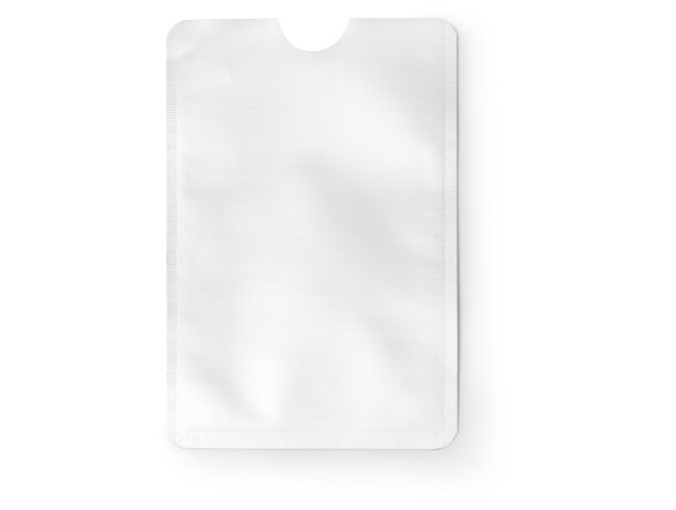 Tarjetero Travis de aluminio con protección RFID antirrobo Blanco detalle 6