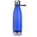 Botella de vidrio personalizadas con base de acero inoxidable y asa de transporte unisex acabado as transparente Eddo Royal detalle 8