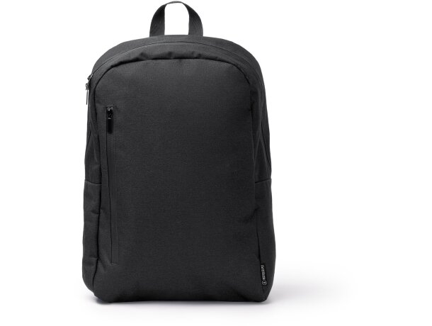 Mochila Sakman RPET 300D impermeable portátil 15 pulgadas Negro detalle 4