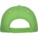Gorras béisbol cierre velcro de algodón 260 g/m2 Panel Verde oasis detalle 22