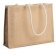 Bolsa tote publicitaria yute laminado 310 g/m² asas 70 cm natural