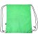 Mochila de cordones rPET Larus Verde helecho detalle 8