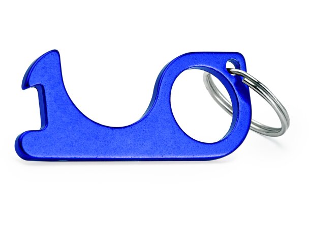 Llaveros originales pulsador de aluminio Ross Royal detalle 7