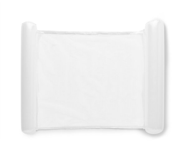 Colchoneta inflable Lanai con malla central transpirable Blanco detalle 3