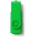 USB giratorio 8GB serigrafiado corporativo Riot verde helecho