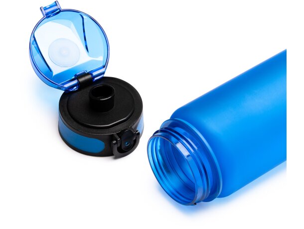 Bidón Rigon 750ml PCTG con asa e indicador de hidratación Blanco detalle 2