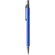 Bolígrafo metálico con logo con clip de aluminio reciclado tinta azul Rodal Royal