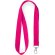 Lanyards baratos poliéster Host Rosa claro