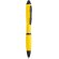 Bolígrafos con puntero táctil giratorio de plástico tinta azul Taiga Amarillo