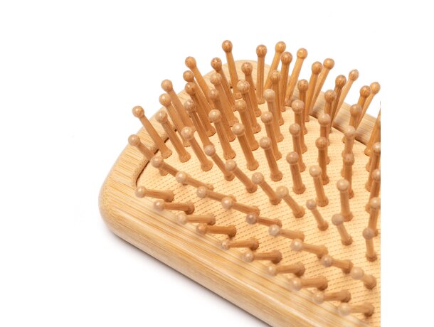 Peine Jener Natural de bambú para cuidado del cabello Crudo detalle 1