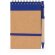 Mini libreta con espiral y tapa rígida cartón reciclado Royal detalle 11
