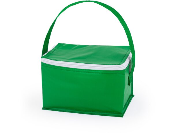 Bolsa térmica con cremallera de pvc Tibu Verde helecho detalle 8