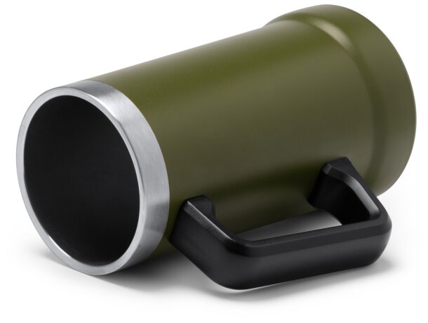 Jarra Ronin de acero inoxidable 304 reciclado con doble pared Blanco detalle 1