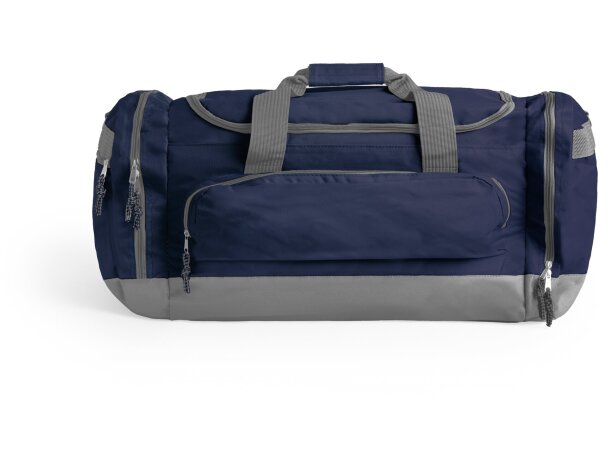 Bolsa deporte con bandolera ajustable unisex poliéster 600D Negro detalle 1
