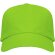 Gorras béisbol con cierre ajustable velcro de algodón 170 g/m2 Uranus Verde oasis