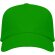 Gorras béisbol con cierre ajustable velcro de algodón 170 g/m2 Uranus Verde helecho detalle 21