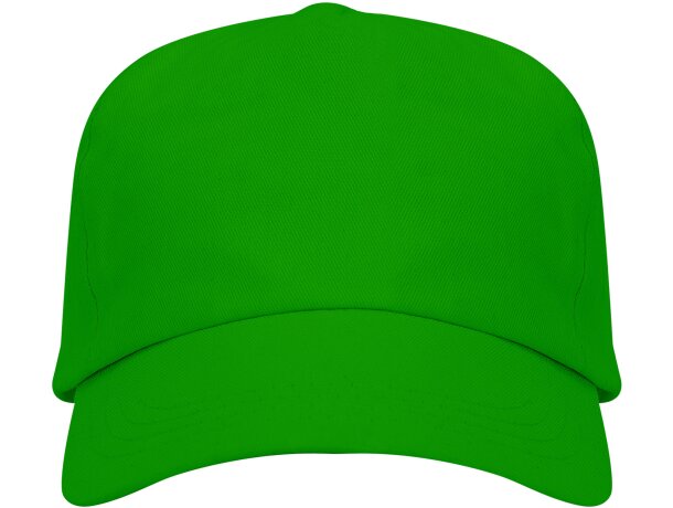 Gorras béisbol con cierre ajustable velcro de algodón 170 g/m2 Uranus Verde helecho detalle 21