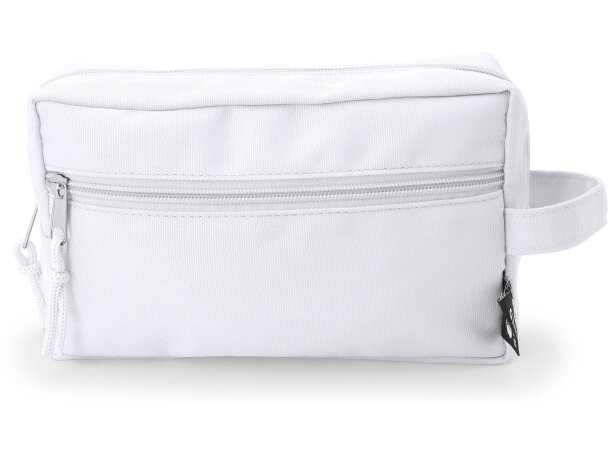 Neceser promocional barato BUBO de poliéster reciclado RPET Rojo detalle 8