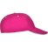 Gorras béisbol cierre velcro de algodón 260 g/m2 Panel Fucsia detalle 40