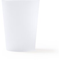 Vaso de plástico publicitario PP flexible 500ml transparente