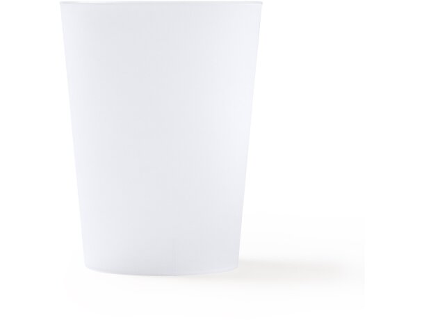Vaso de plástico para publicidad reutilizable de pp flexible Pontal Transparente detalle 3