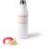 Bidón Melow 500ml acero inoxidable tapa bambú caja eco Blanco detalle 3