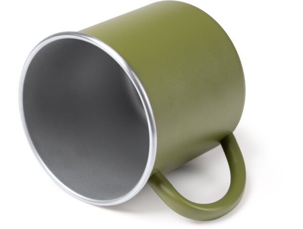 Taza Dunas acero inoxidable 304 reciclado 350ml powder coating Blanco detalle 1