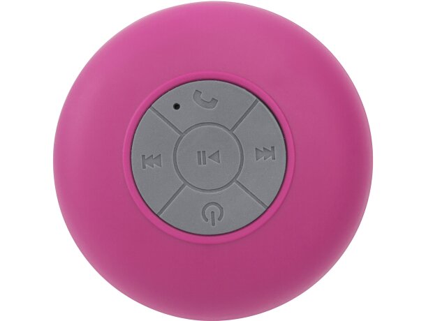 Altavoz con ventosa para ducha Calvin Fucsia detalle 10