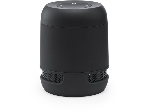 Altavoces de plástico en colores variados Negro detalle 5