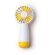 Ventilador manual para 3 velocidades de plástico Ventuk Amarillo