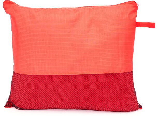 Manta de forro polar con funda BERING Rojo detalle 11