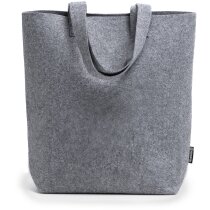 Bolsa de playa fieltro reciclado con diseño vigoré gris Safira