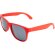 Gafas de sol serigrafiadas con montura en acabado mate y uv400 en pp Ariel Rojo detalle 16