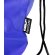 Mochila de cordones rPET Larus Blanco detalle 1