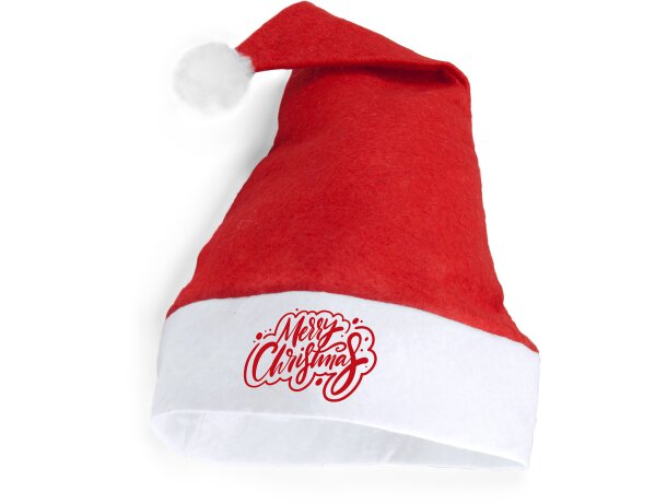 Gorro navideño Elfy con ajuste universal para adulto Rojo detalle 1