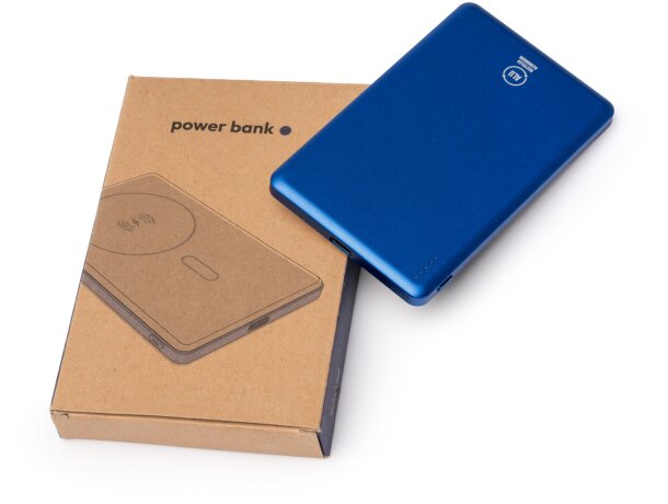 Batería portátil Terium 5000 mAh con carga inalámbrica Negro detalle 4