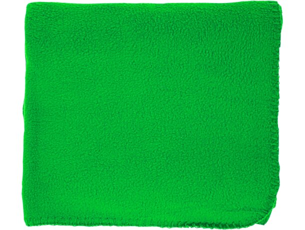 Manta polar colores variados poliéster 180 g/m2 Lambert Verde helecho detalle 5