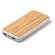 Powerbank 10000 mah bambú Blaster Crudo detalle 5