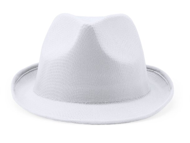 Sombrero DUSK Blanco detalle 3