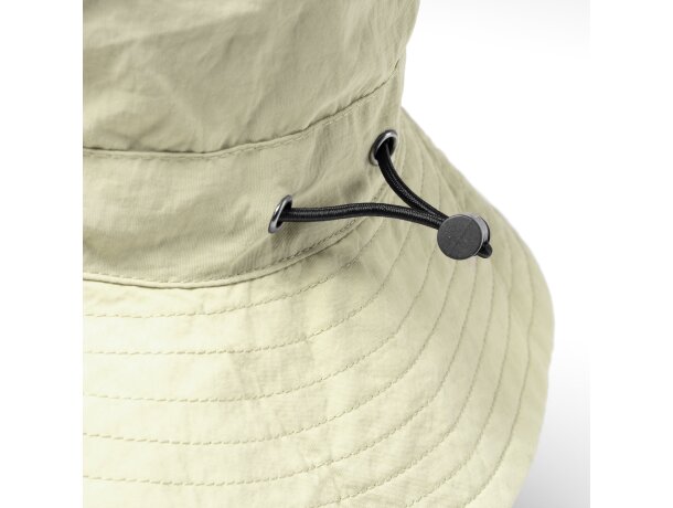 Gorro Lagos microfibra resistente al agua con bolsillo Negro detalle 2